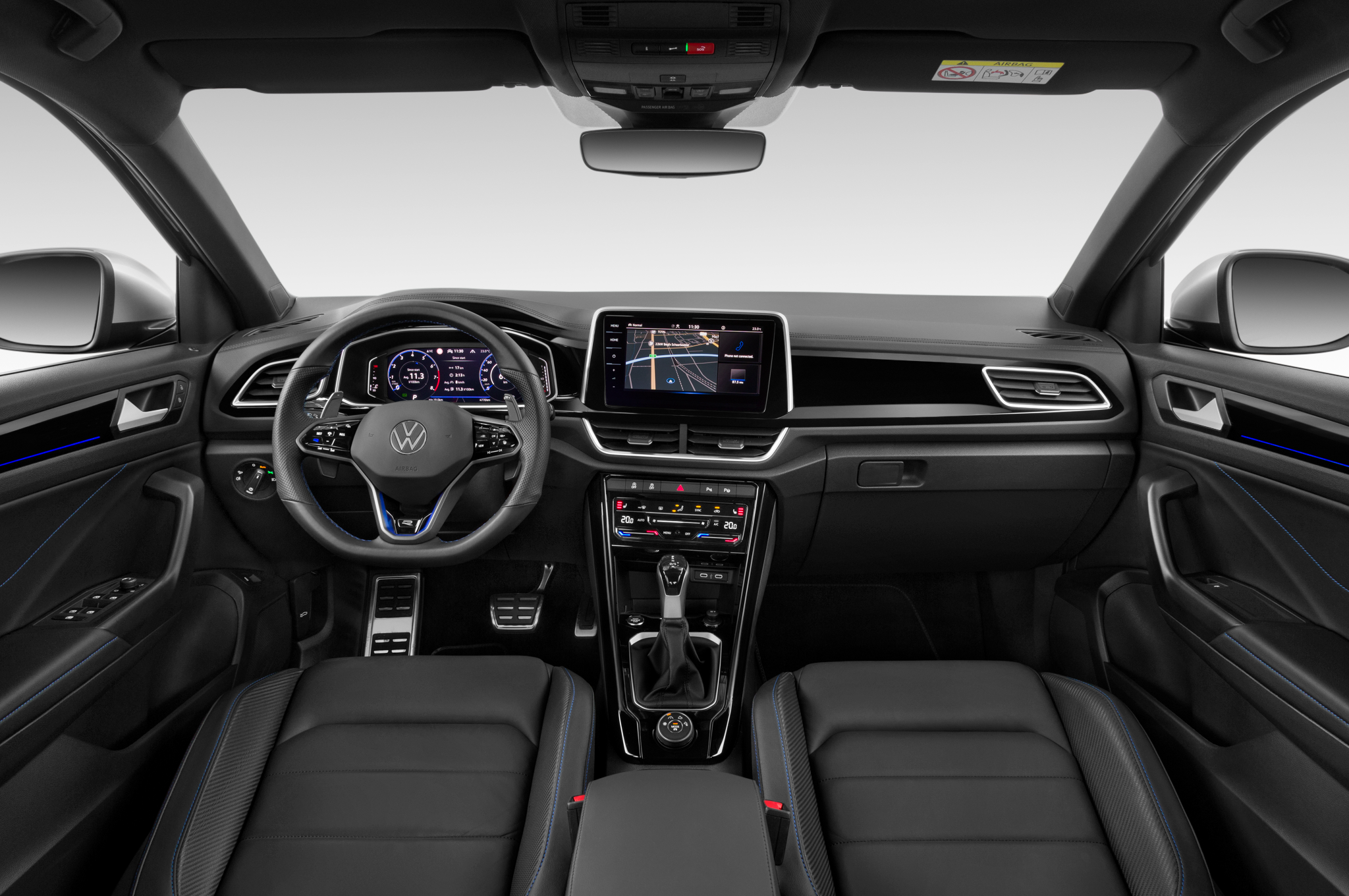 Volkswagen T-Roc (Baujahr 2022) R 5 Türen Cockpit und Innenraum