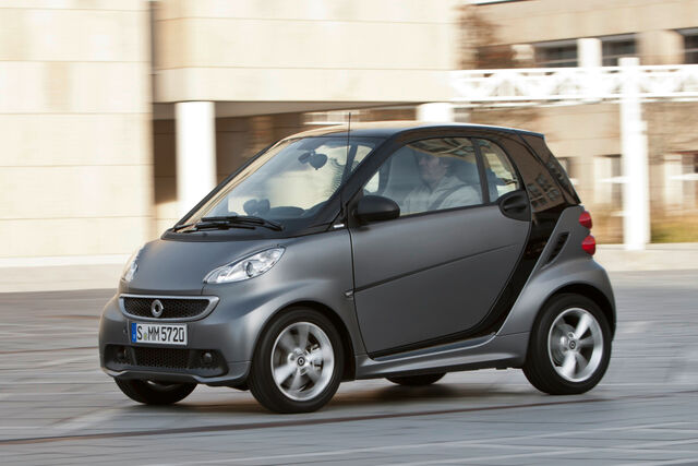 Smart Fortwo - Erstmals elektrisch und mit neuem Gesicht