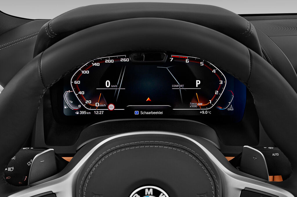 BMW 8 Series (Baujahr 2019) M Performance 2 Türen Tacho und Fahrerinstrumente