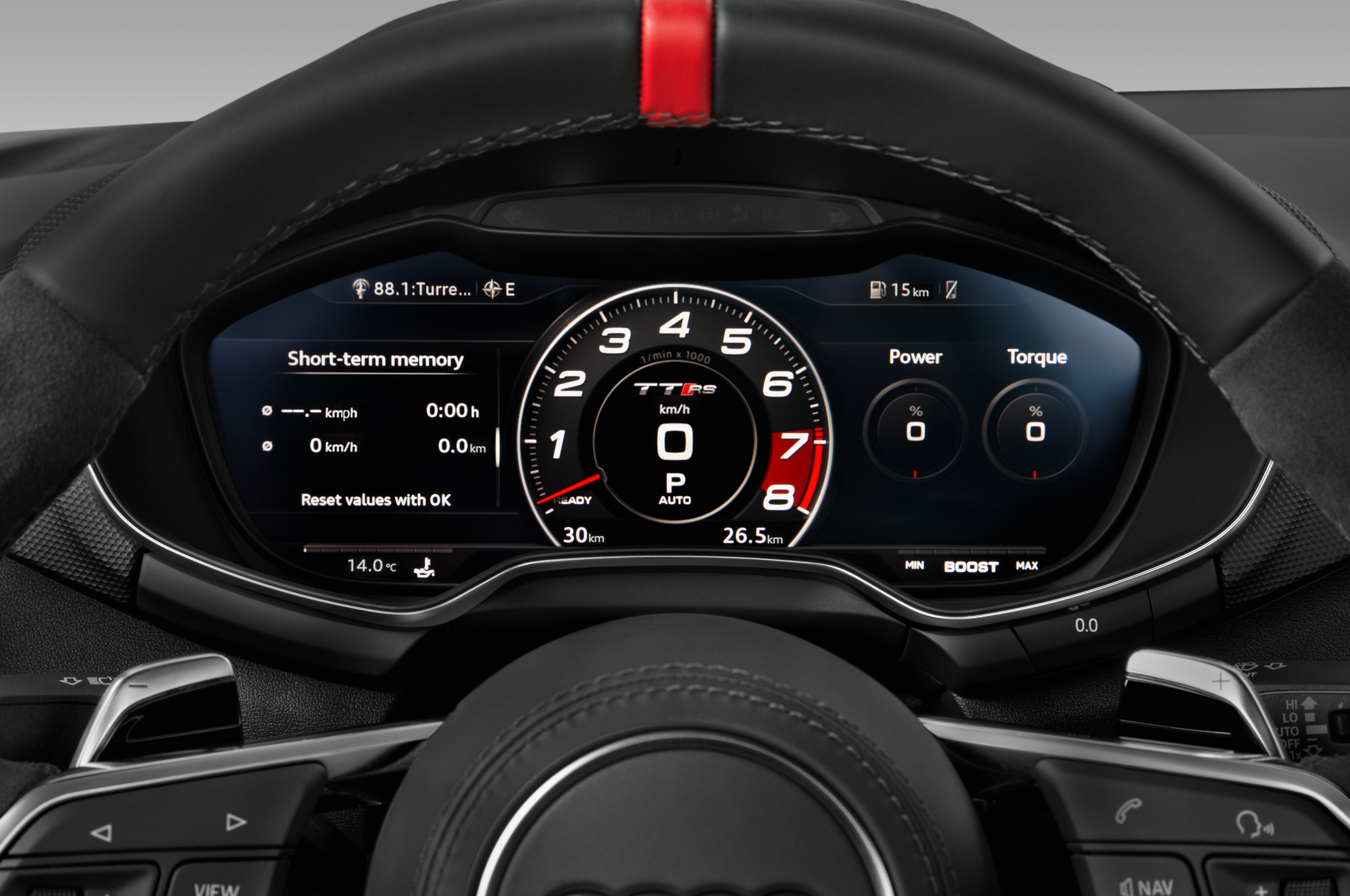 Audi TT RS (Baujahr 2022) - 2 Türen Tacho und Fahrerinstrumente