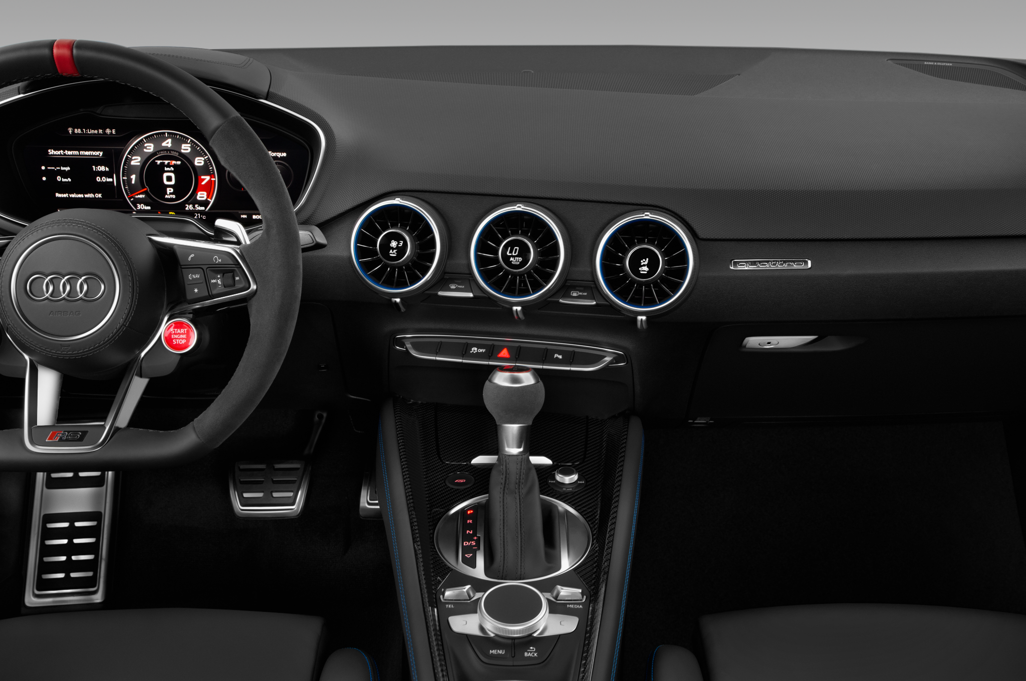Audi TT RS (Baujahr 2022) - 2 Türen Mittelkonsole