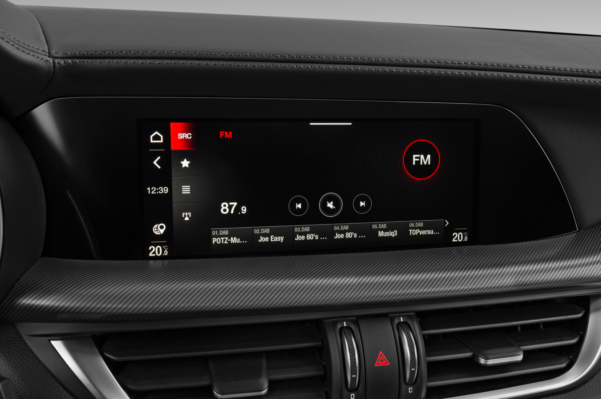 Alfa Romeo Stelvio (Baujahr 2023) Veloce 5 Türen Radio und Infotainmentsystem
