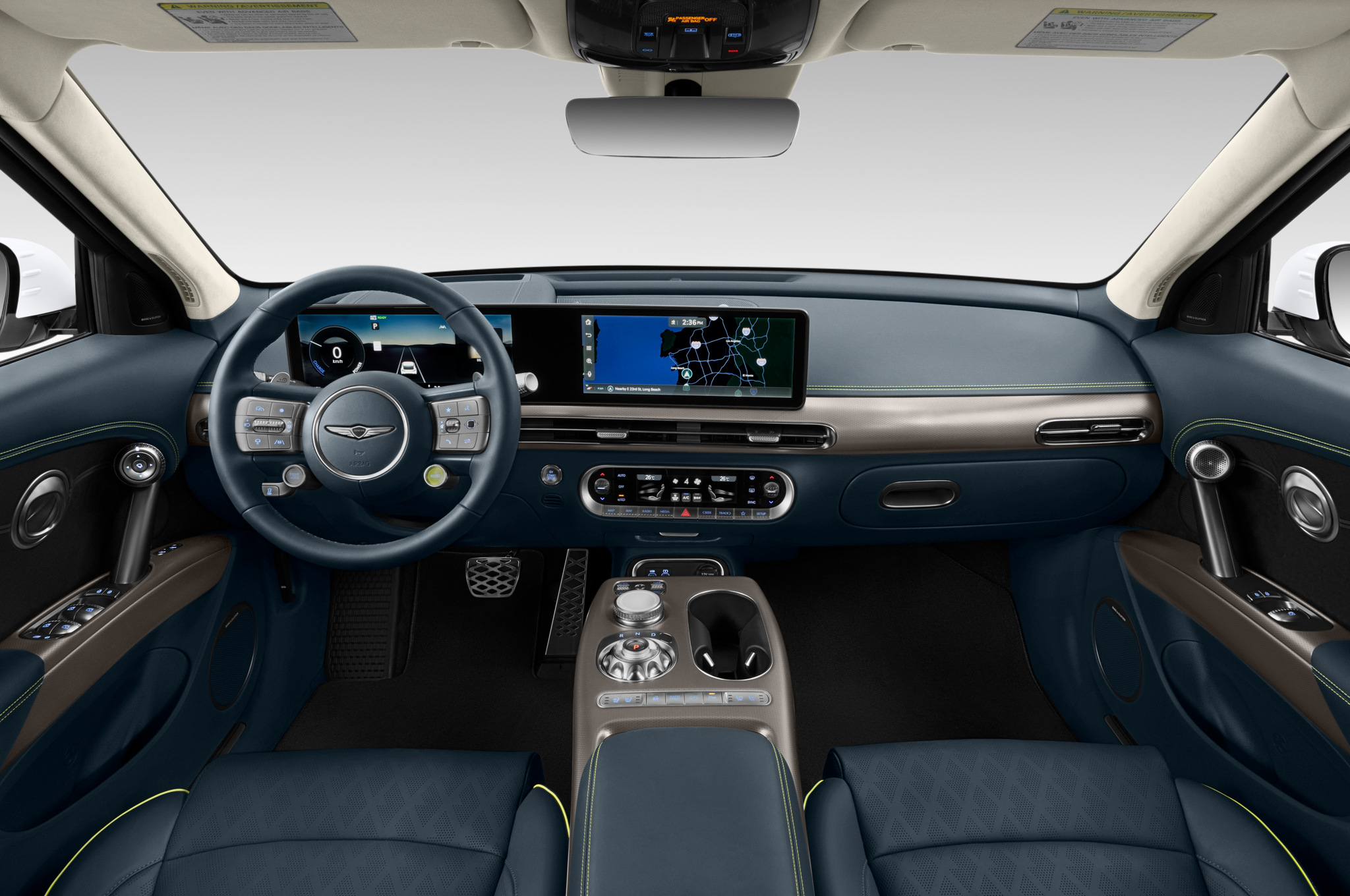 Genesis GV60 (Baujahr 2023) Sport 5 Türen Cockpit und Innenraum