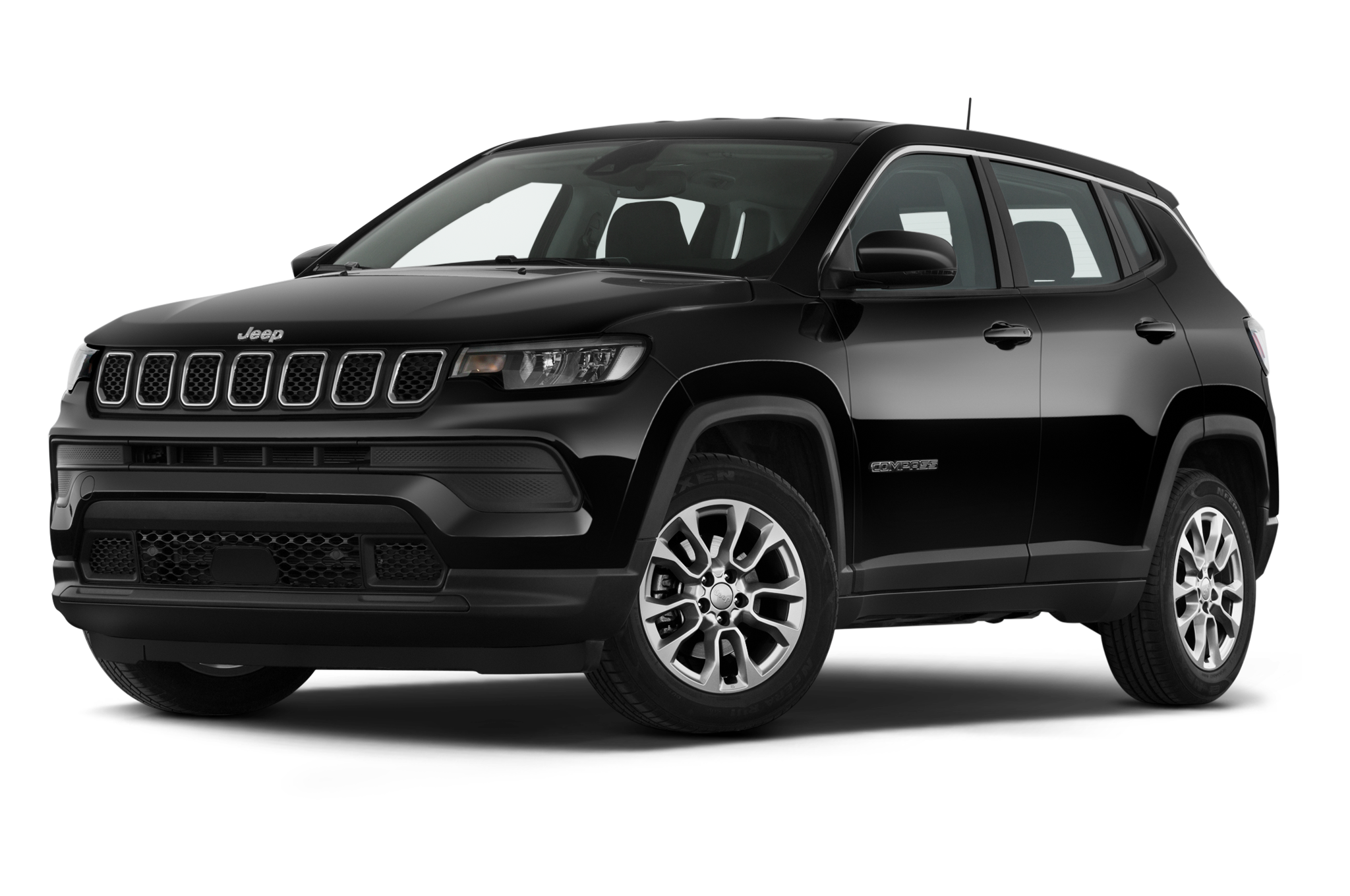 Jeep Compass (Baujahr 2022) Longitude 5 Türen seitlich vorne mit Felge