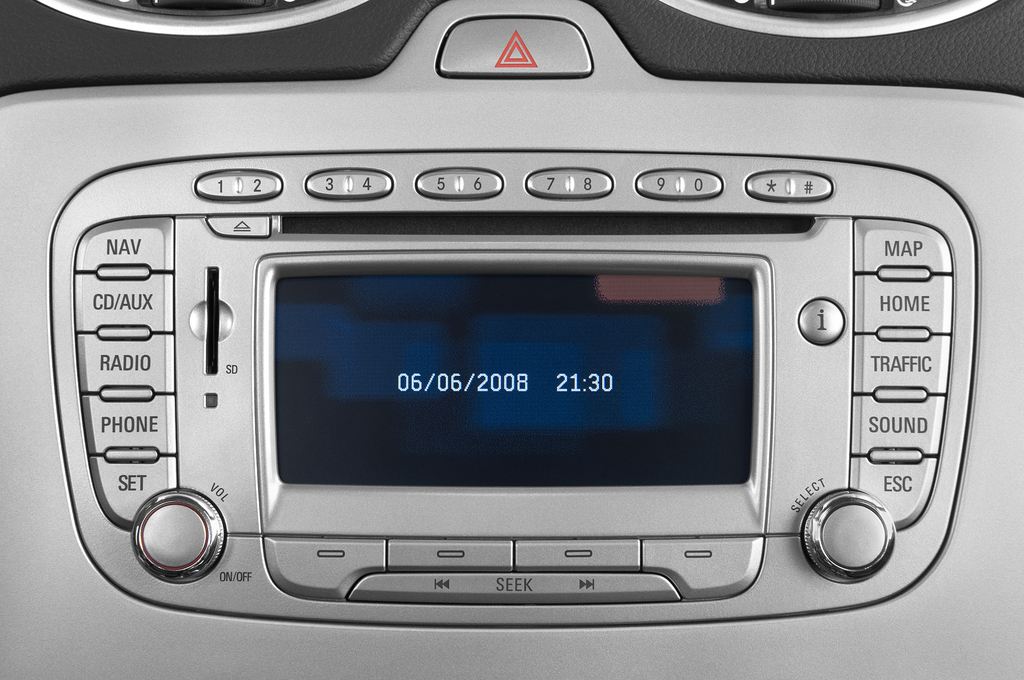 Ford Focus (Baujahr 2009) Trend 2 Türen Radio und Infotainmentsystem