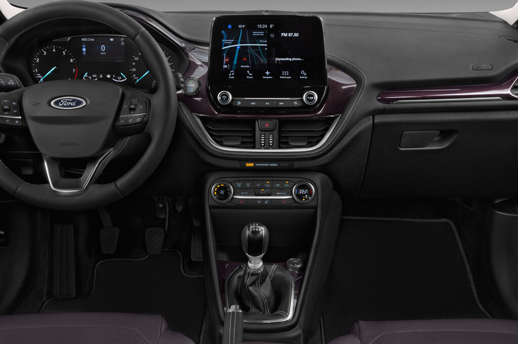 Ford Fiesta Vignale (Baujahr 2018) - 5 Türen Mittelkonsole