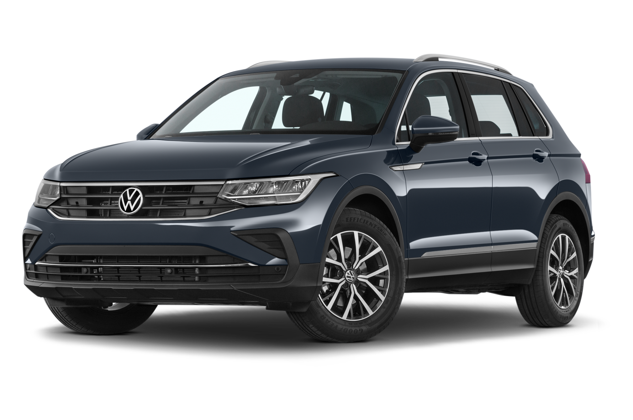 Volkswagen Tiguan (Baujahr 2021) Elegance 5 Türen seitlich vorne mit Felge