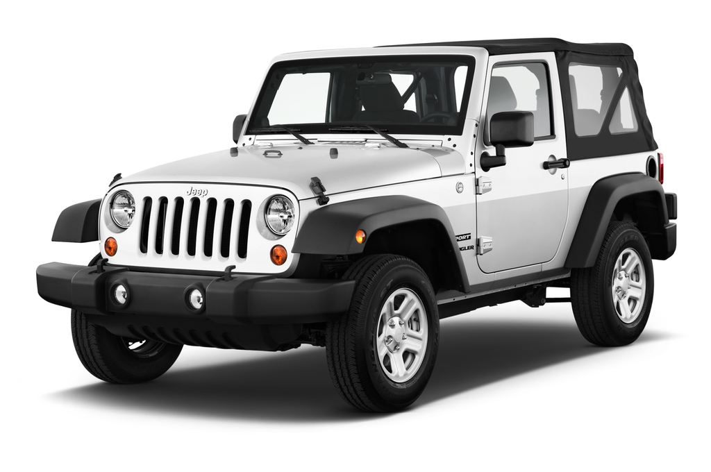 Jeep Wrangler (Baujahr 2012) Sport 3 Türen seitlich vorne