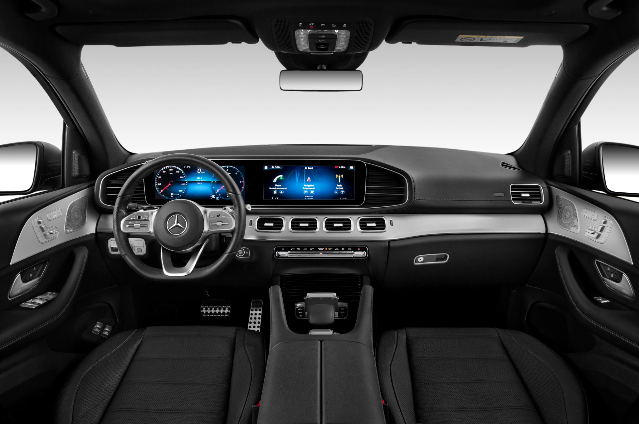 Mercedes GLS (Baujahr 2020) AMG Line 5 Türen Cockpit und Innenraum