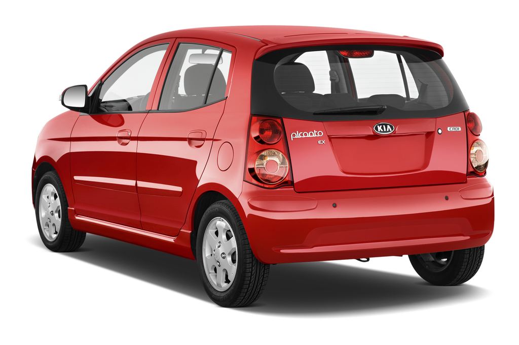 Kia Picanto (Baujahr 2011) Vision 5 Türen seitlich hinten