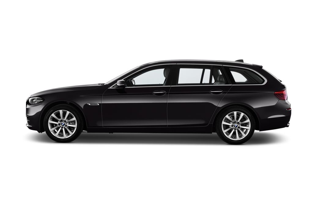 BMW 5 Series (Baujahr 2014) 518d Touring 5 Türen Seitenansicht
