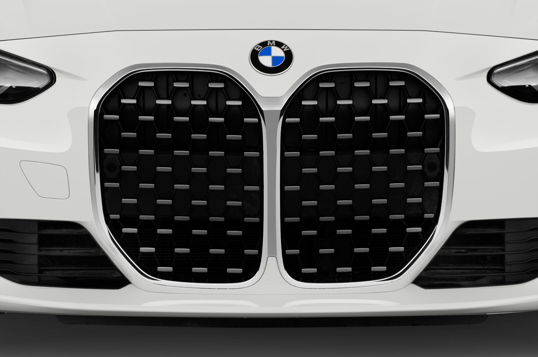 BMW 4 Series (Baujahr 2021) - 2 Türen Kühlergrill und Scheinwerfer