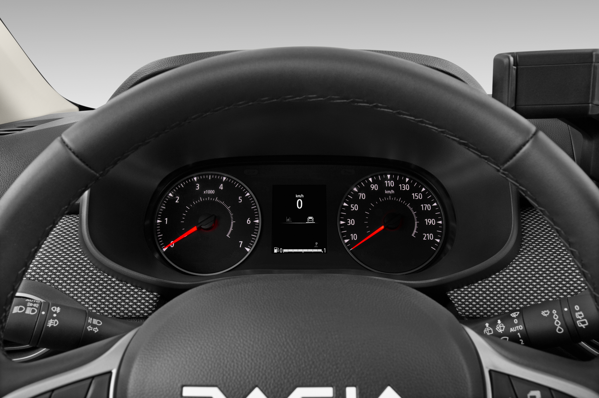 Dacia Jogger (Baujahr 2023) Extreme Hybrid 5 Türen Tacho und Fahrerinstrumente