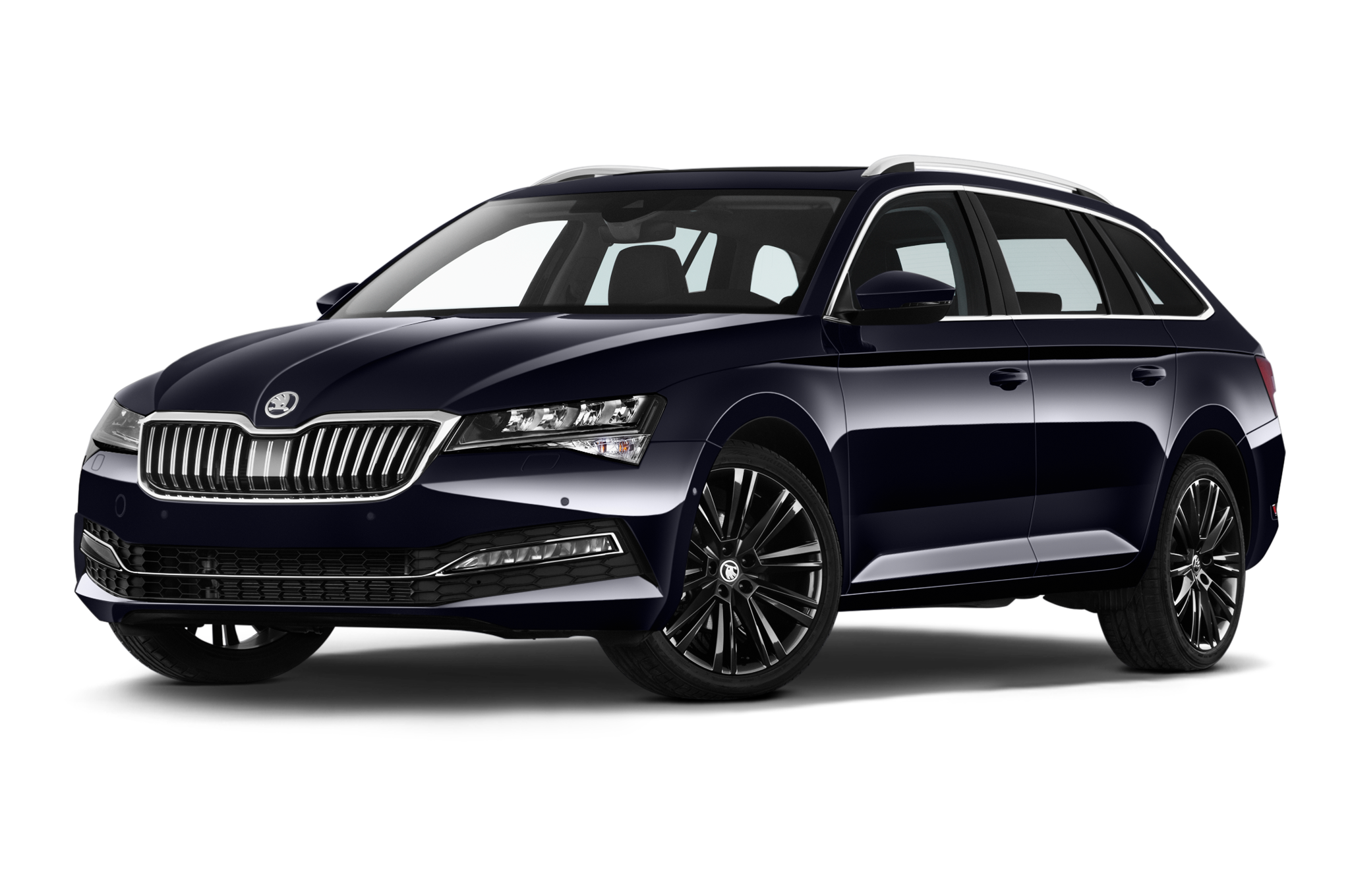 Skoda Superb Combi (Baujahr 2023) Style 5 Türen seitlich vorne mit Felge