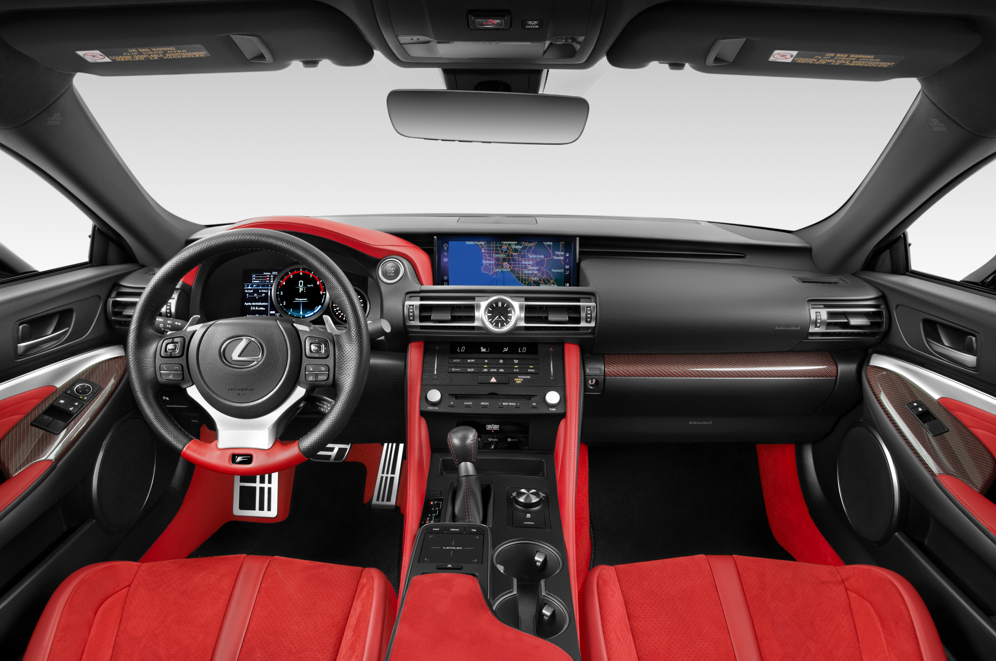 Lexus RC F (Baujahr 2022) Track Edition 2 Türen Cockpit und Innenraum