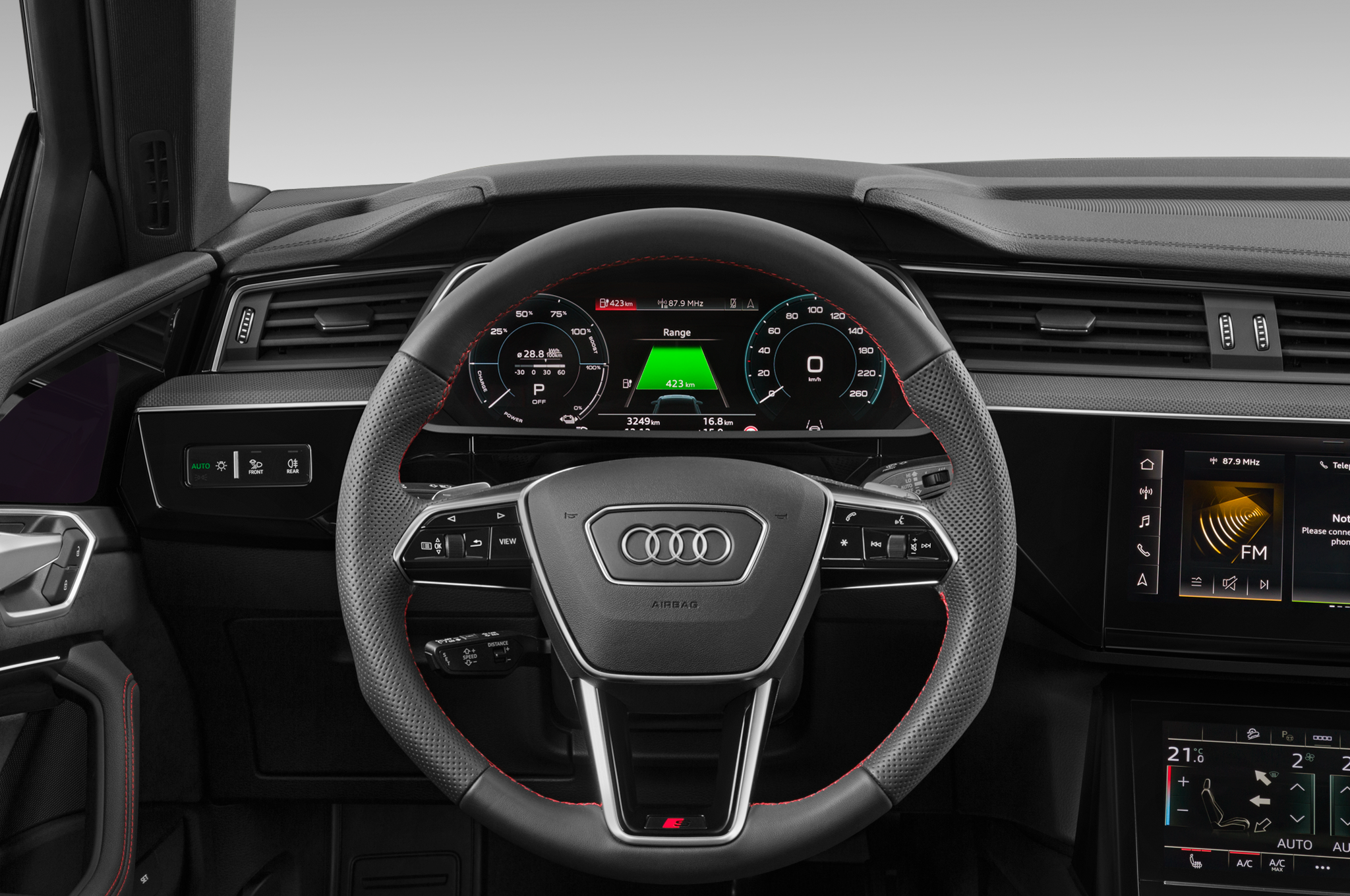 Audi Q8 e-tron Sportback (Baujahr 2023) Advanced 5 Türen Lenkrad