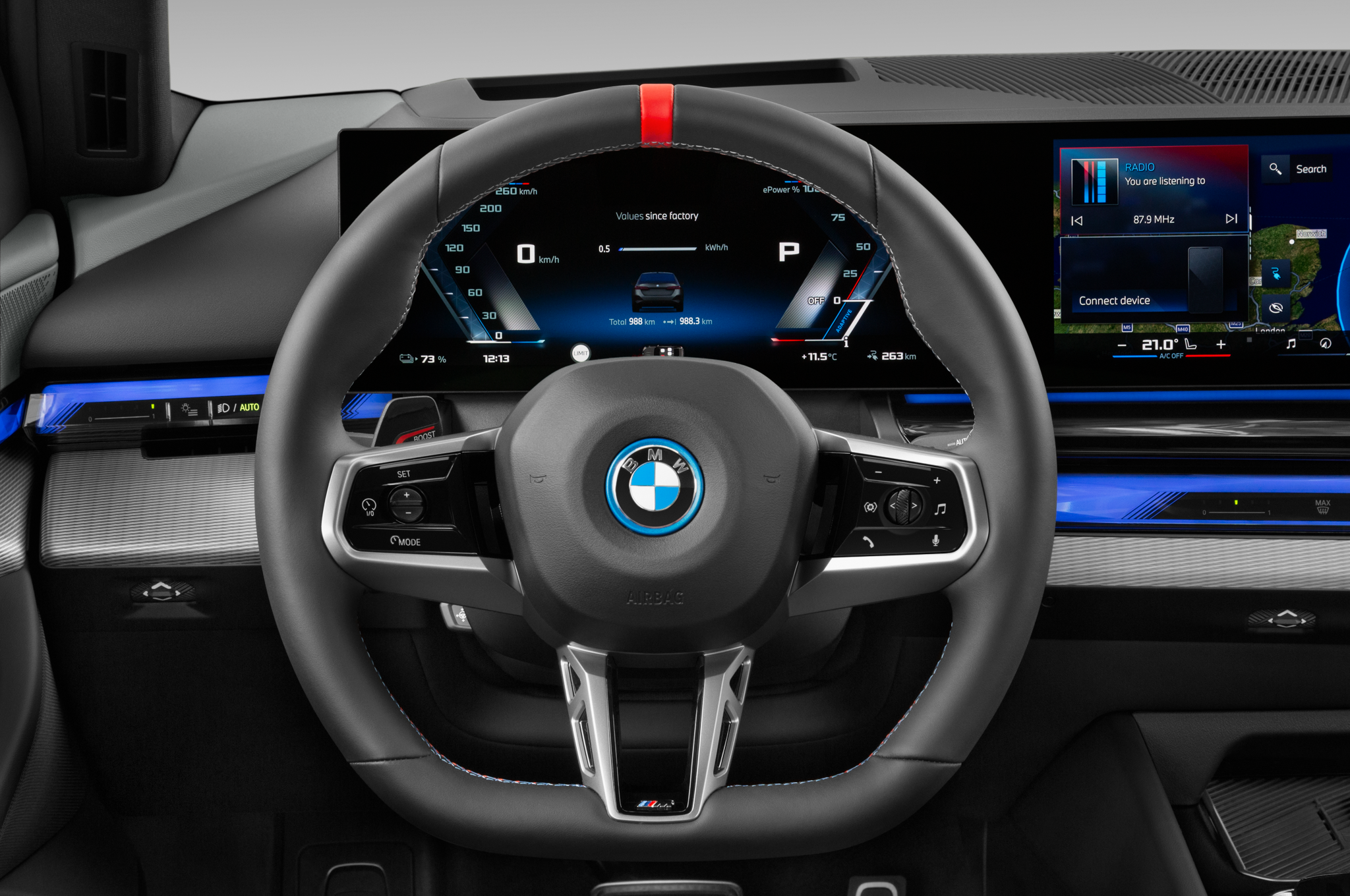 BMW i5 (Baujahr 2024) M60 xDrive 5 Türen Lenkrad