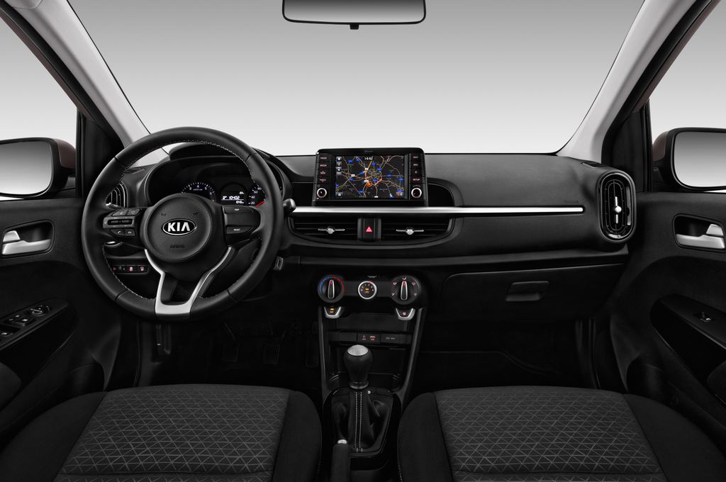 KIA Picanto (Baujahr 2017) Sprit 5 Türen Cockpit und Innenraum