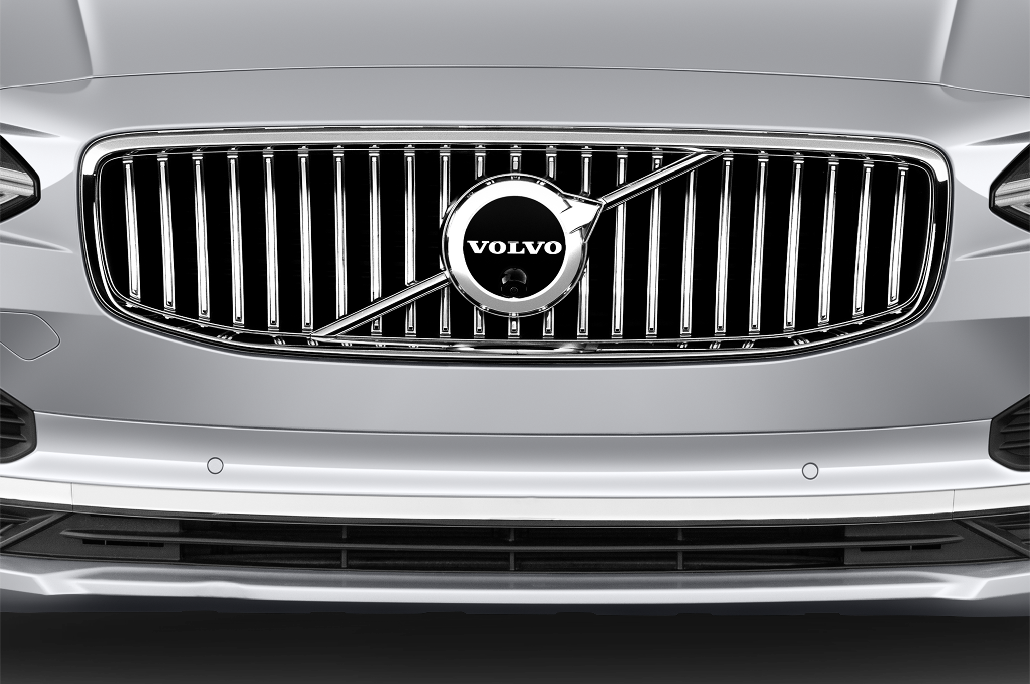 Volvo S90 Recharge (Baujahr 2021) Inscription 4 Türen Kühlergrill und Scheinwerfer
