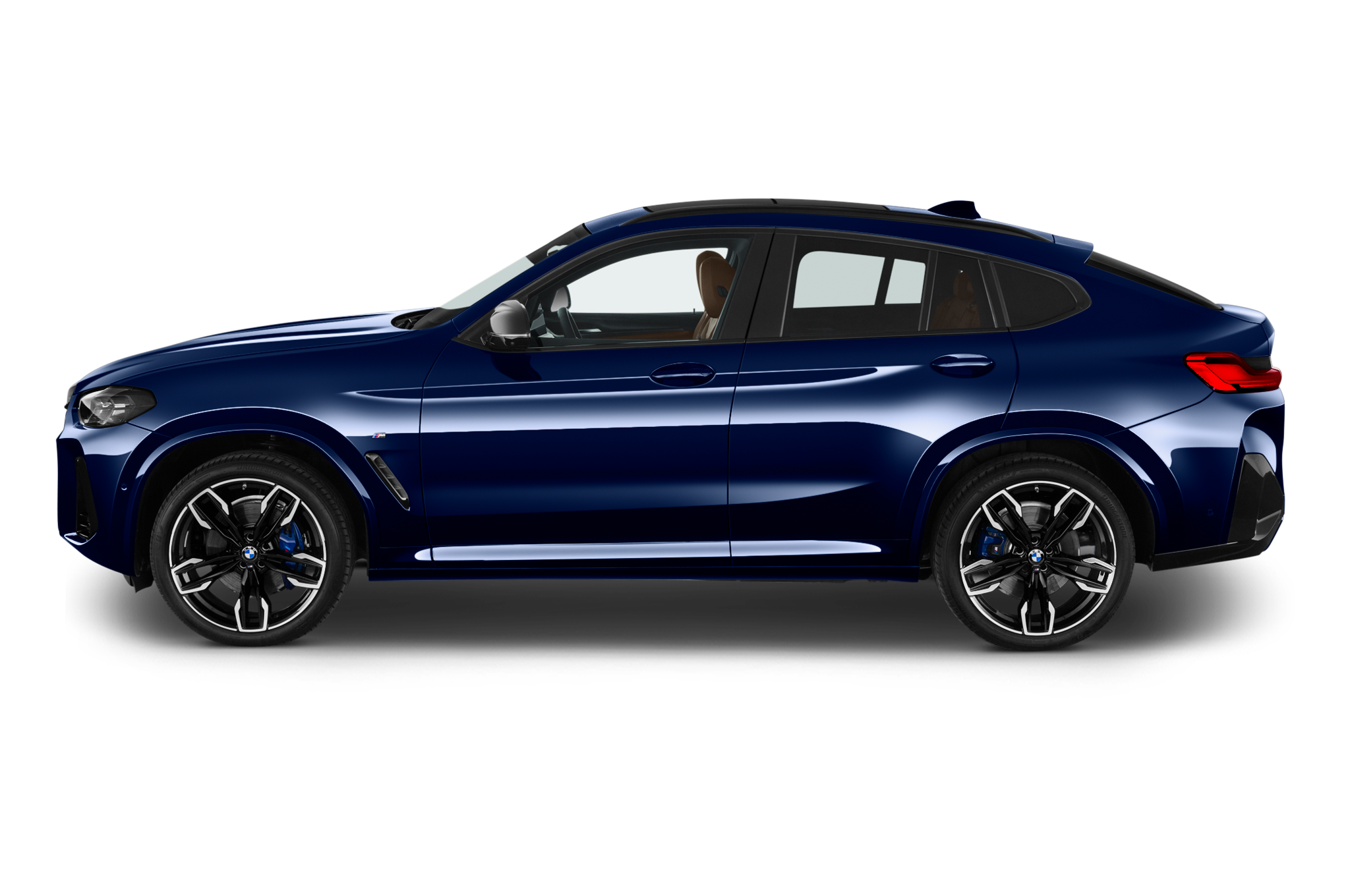 BMW X4 (Baujahr 2023) M40d 5 Türen Seitenansicht