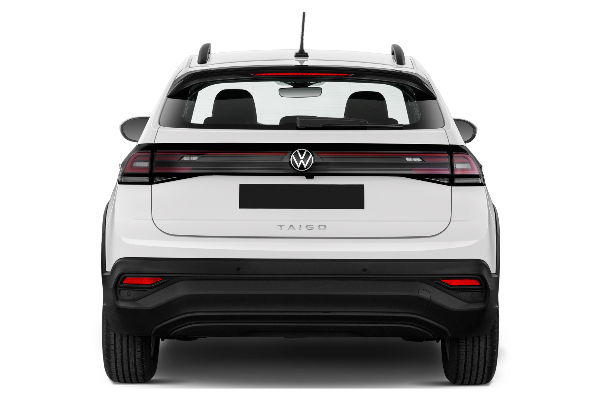 Volkswagen Taigo (Baujahr 2022) Life 5 Türen Heckansicht