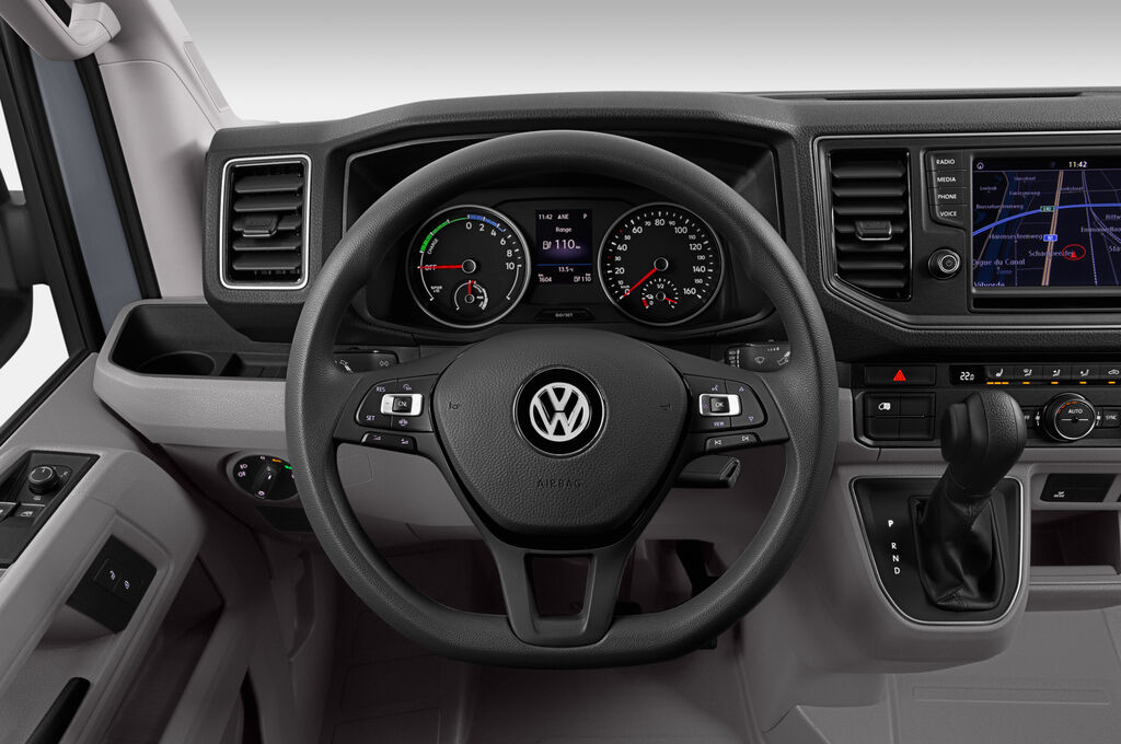 Volkswagen e-Crafter (Baujahr 2020) - 4 Türen Lenkrad
