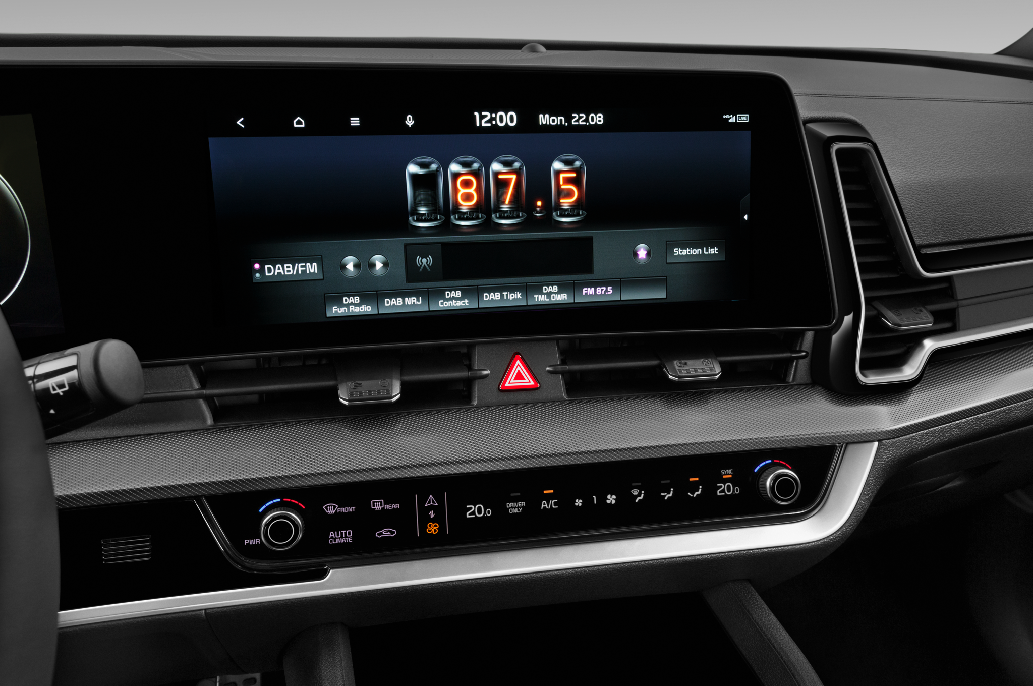 Kia Sportage Plug-in Hybrid (Baujahr 2022) GT-line 5 Türen Radio und Infotainmentsystem