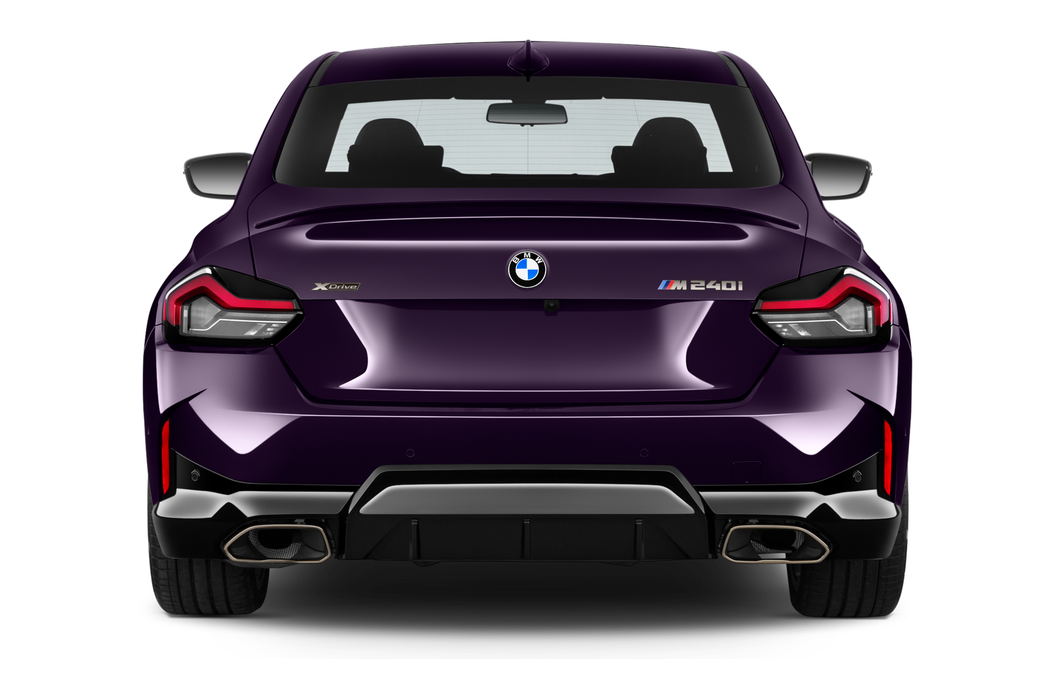 BMW 2 Series (Baujahr 2022) M240i 2 Türen Heckansicht