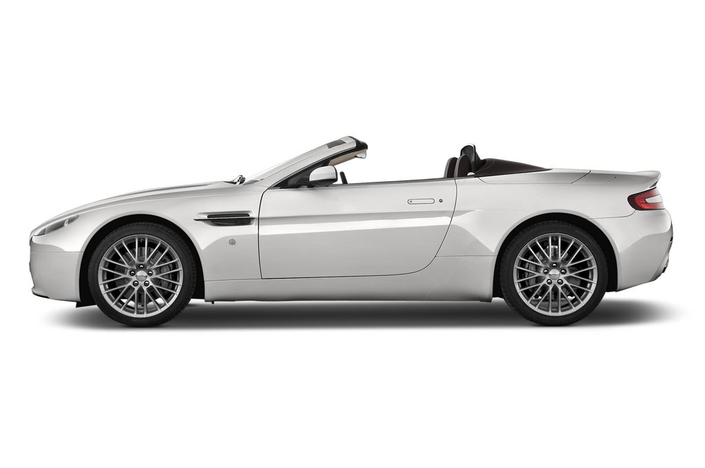 Aston Martin V8 Vantage (Baujahr 2010) - 2 Türen Seitenansicht