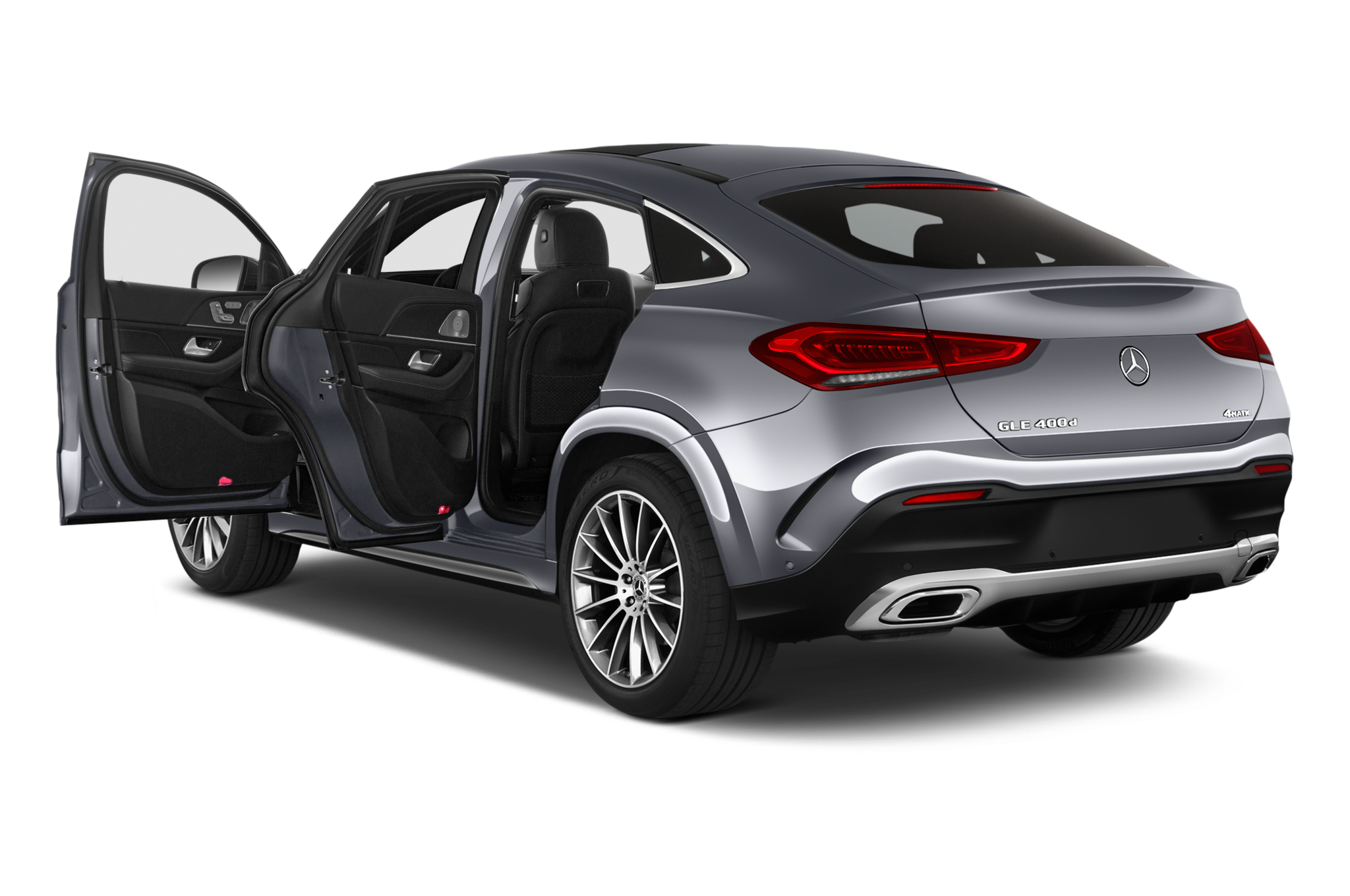 Mercedes GLE Coupe (Baujahr 2020) - 5 Türen Tür geöffnet