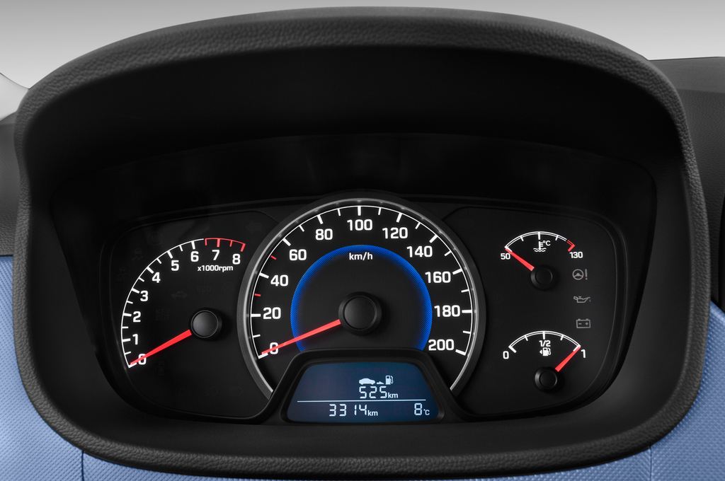 Hyundai I10 (Baujahr 2014) TREND 5 Türen Tacho und Fahrerinstrumente