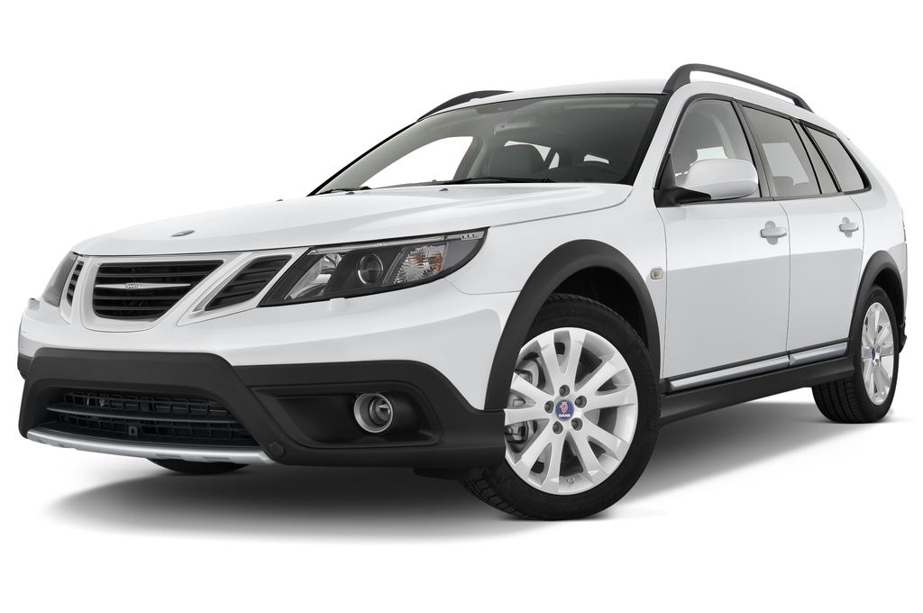 Saab 93X (Baujahr 2010) Vector XWD 5 Türen seitlich vorne mit Felge