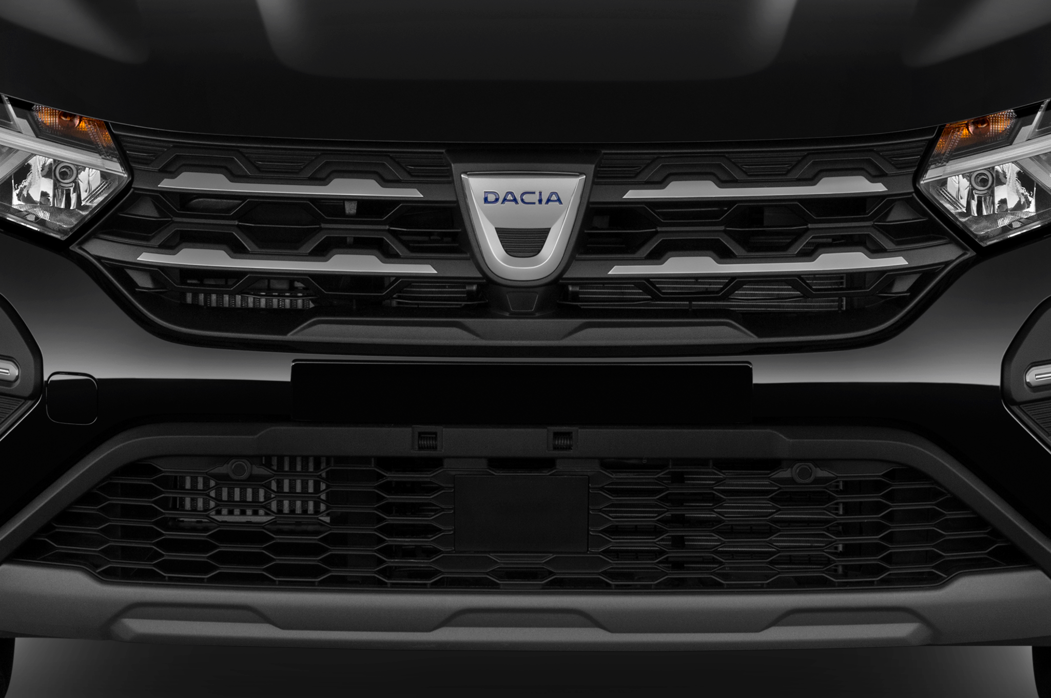 Dacia Jogger (Baujahr 2022) Extreme 5p 5 Türen Kühlergrill und Scheinwerfer