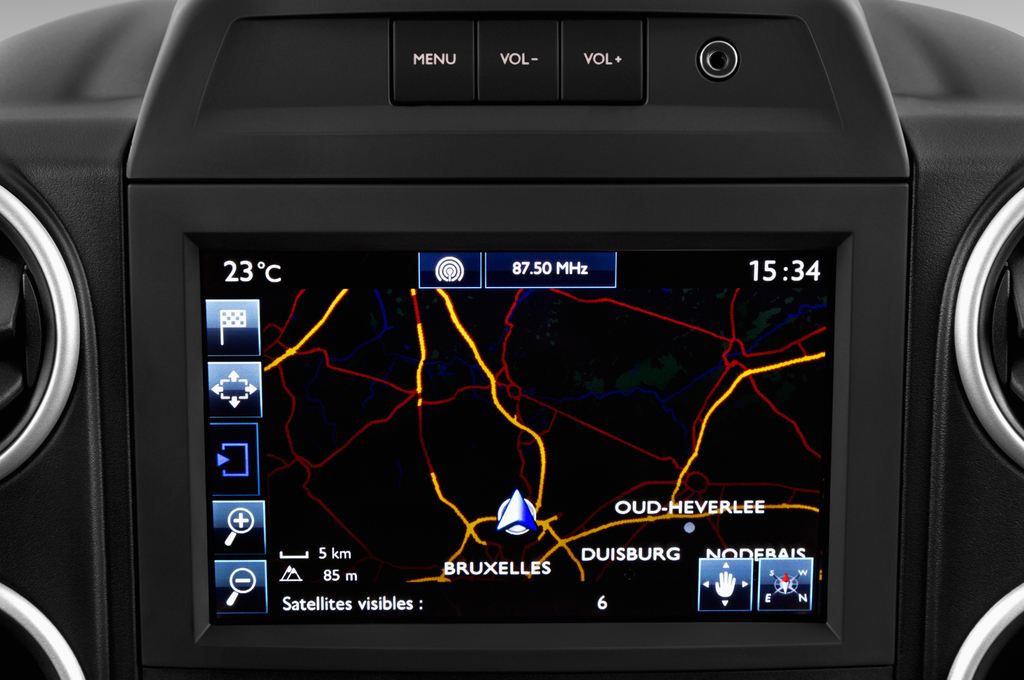 Peugeot Partner (Baujahr 2015) Komfort 4 Türen Radio und Infotainmentsystem