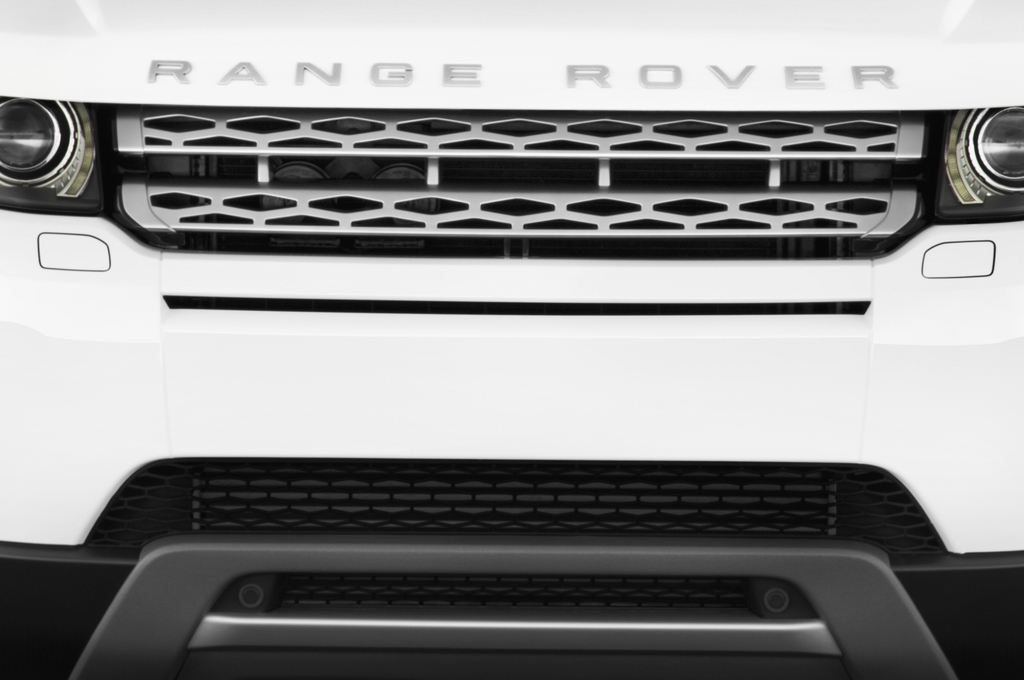 Land Rover Range Rover Evoque Coupe (Baujahr 2012) Prestige 3 Türen Kühlergrill und Scheinwerfer