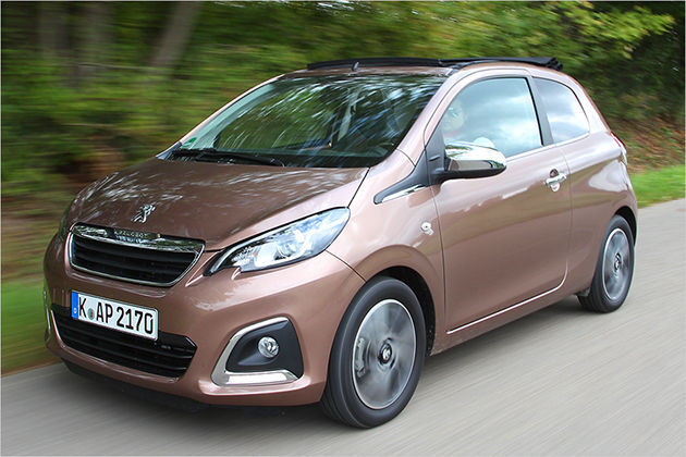 Peugeot 108 TOP! Allure VTi 68 Stopp & Start im Test: Technische Daten, Preis, Ausstattung