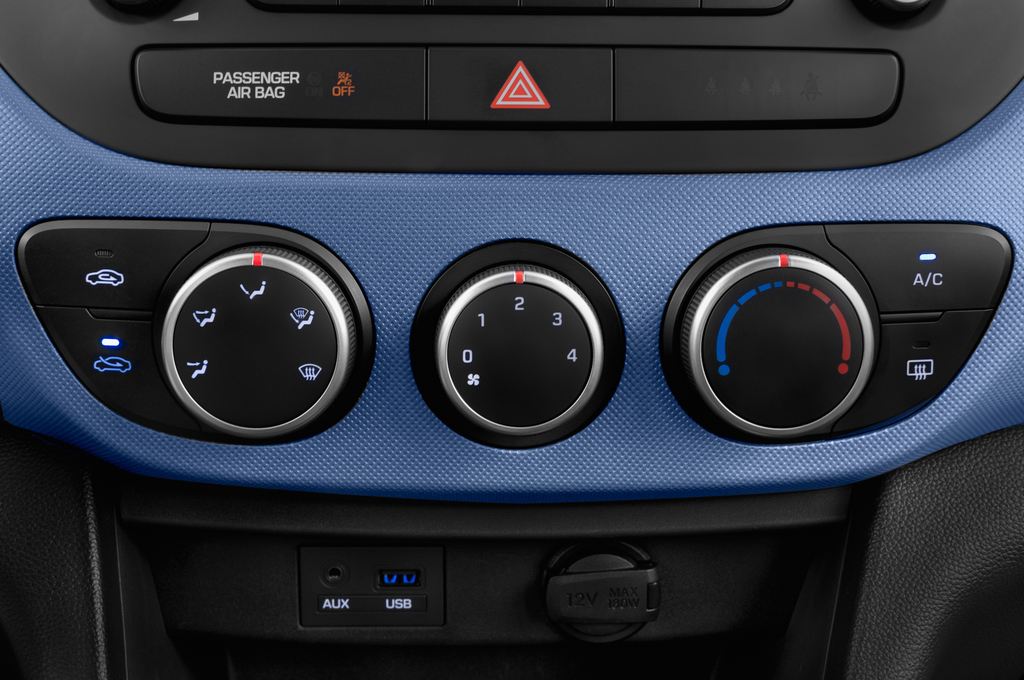 Hyundai I10 (Baujahr 2014) TREND 5 Türen Temperatur und Klimaanlage