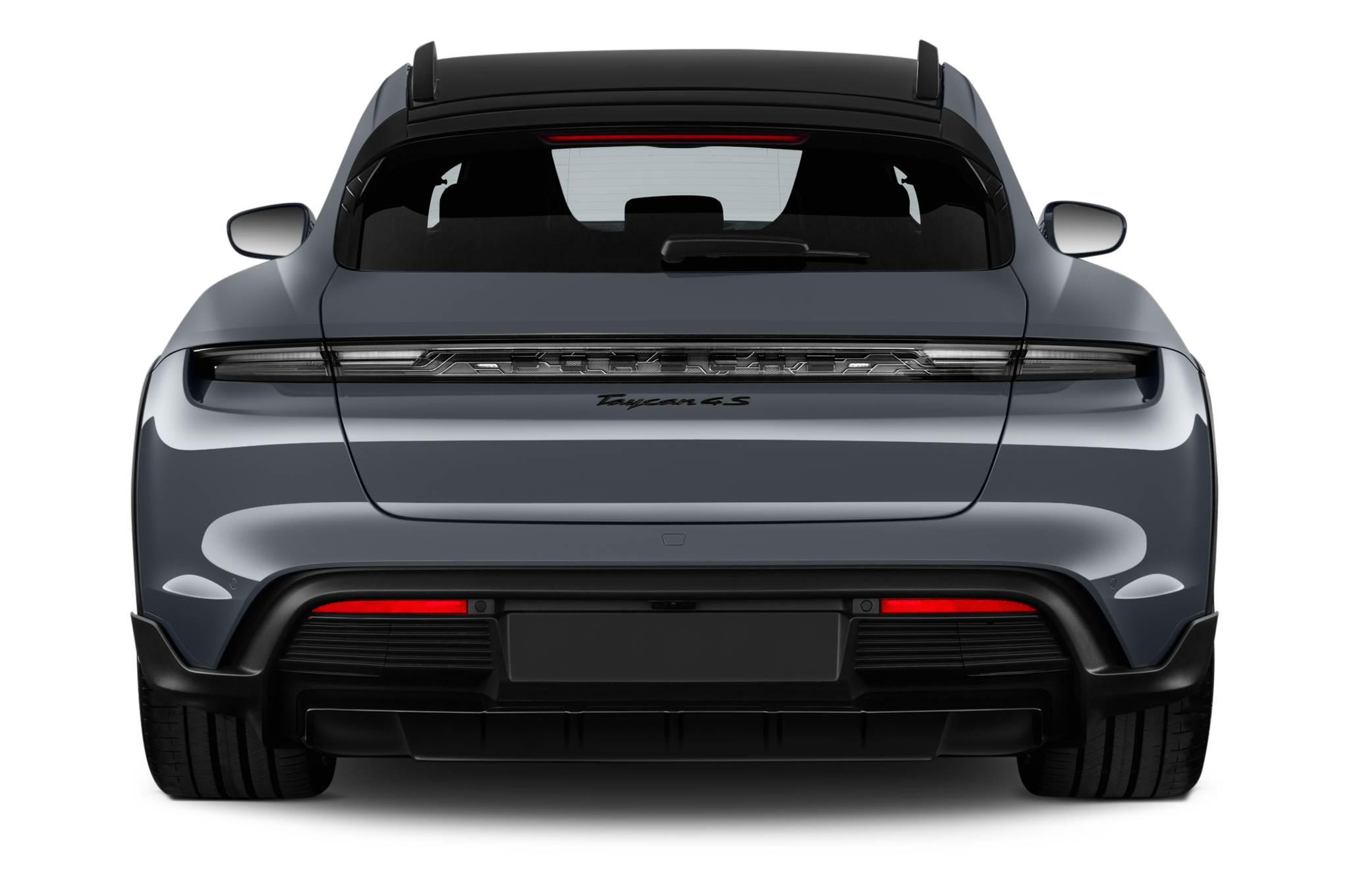 Porsche Taycan (Baujahr 2022) 4S Cross Turismo 5 Türen Heckansicht