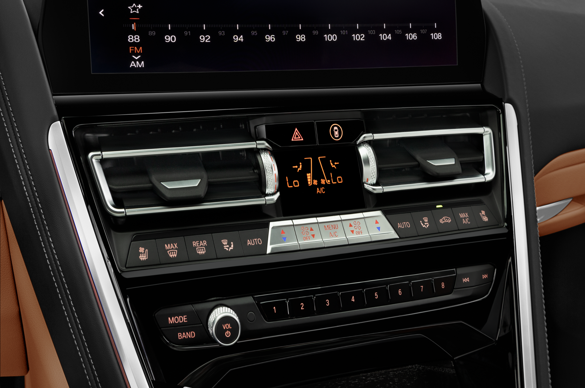 BMW 8 Series (Baujahr 2023) M850i 2 Türen Temperatur und Klimaanlage