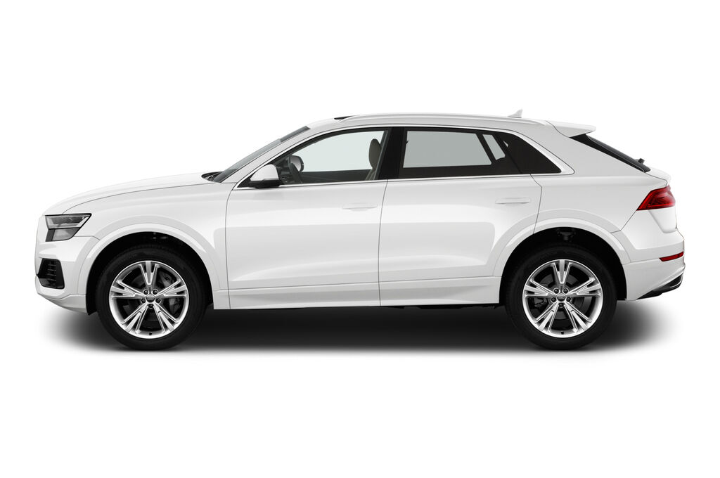 Audi Q8 (Baujahr 2019) - 5 Türen Seitenansicht