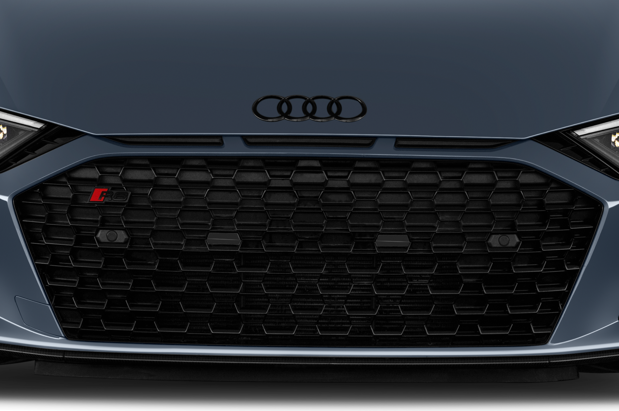 Audi R8 Spyder (Baujahr 2022) Performance 2 Türen Kühlergrill und Scheinwerfer