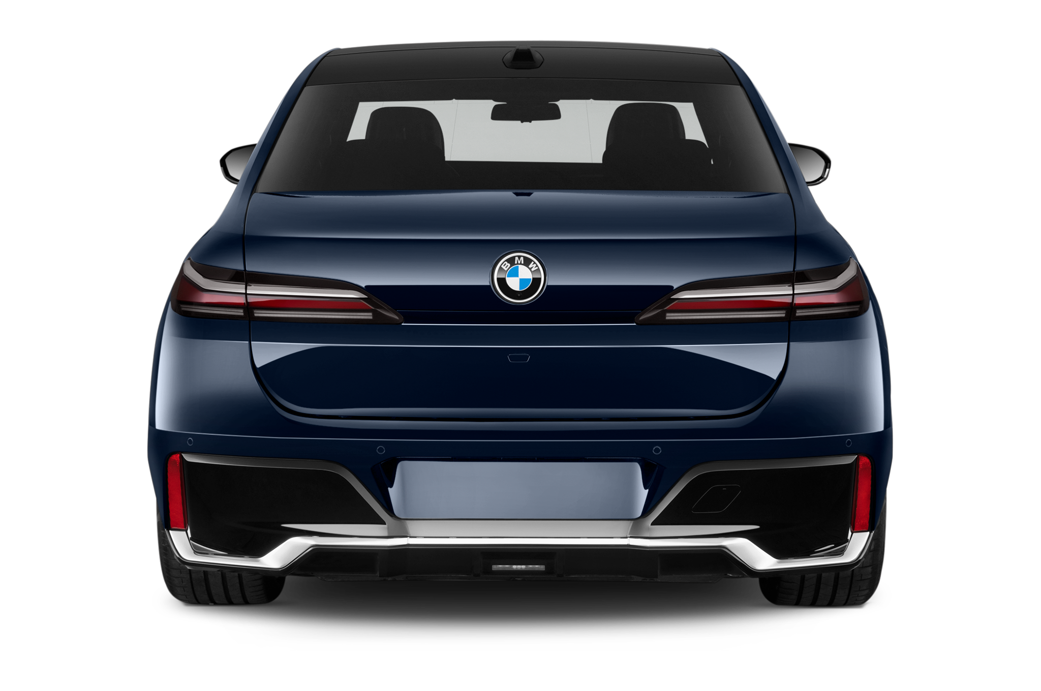BMW 7 Series (Baujahr 2023) M Sport 4 Türen Heckansicht