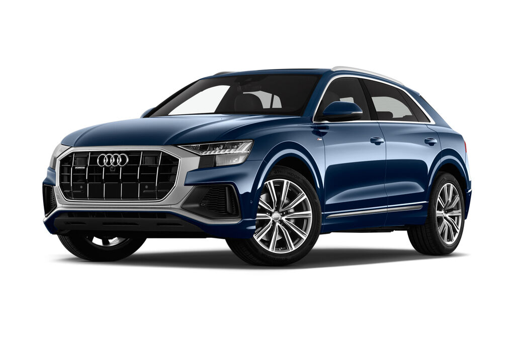 Audi Q8 (Baujahr 2019) S Line 5 Türen seitlich vorne mit Felge