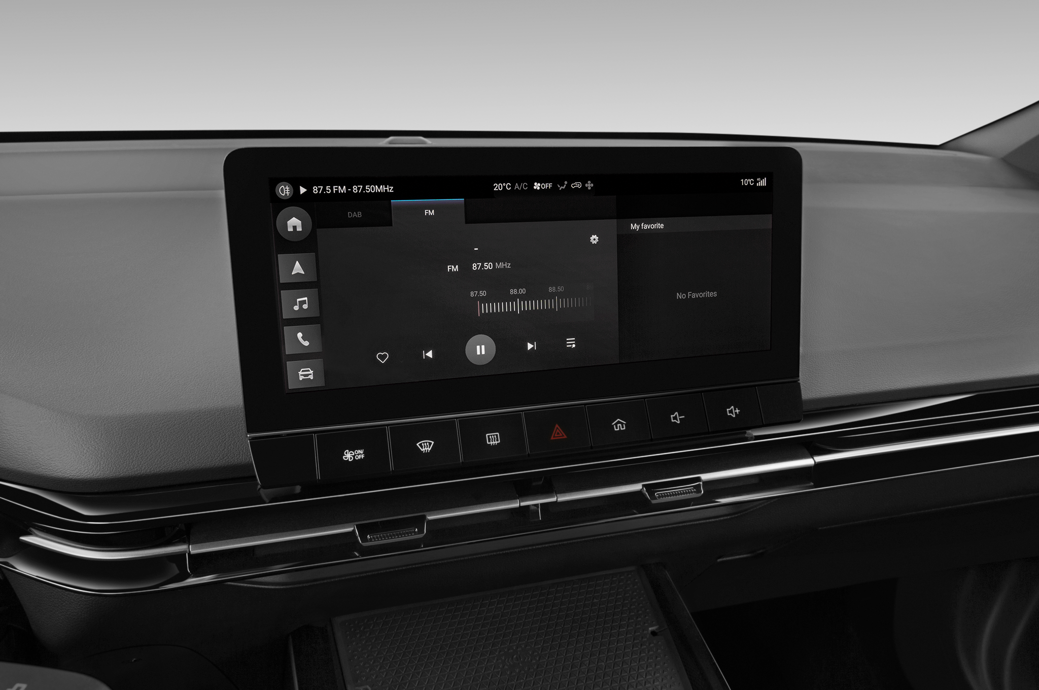 MG MG4 (Baujahr 2023) Luxury 5 Türen Radio und Infotainmentsystem