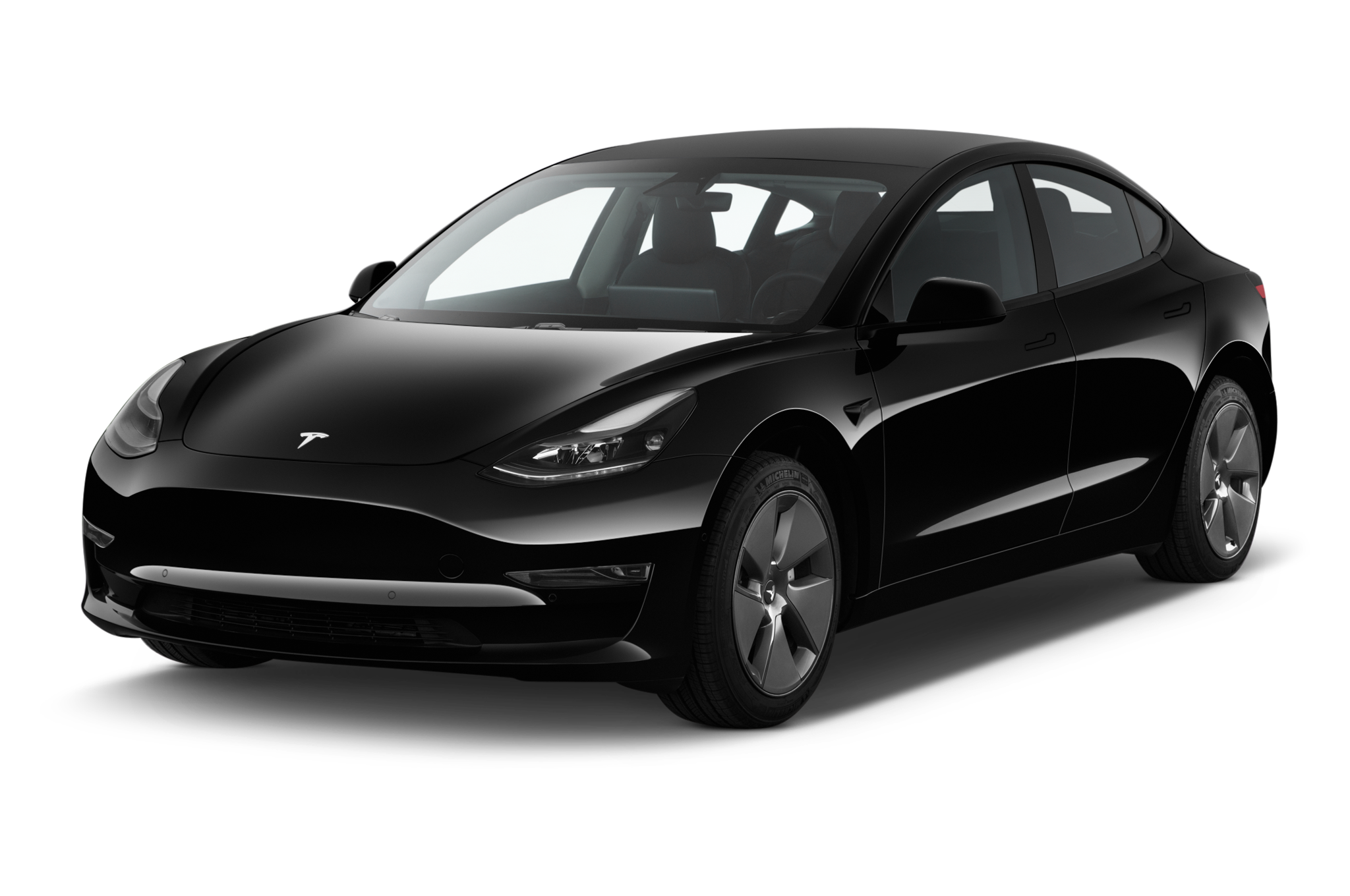 Tesla Model 3 (Baujahr 2022) Long Range 4 Türen seitlich vorne