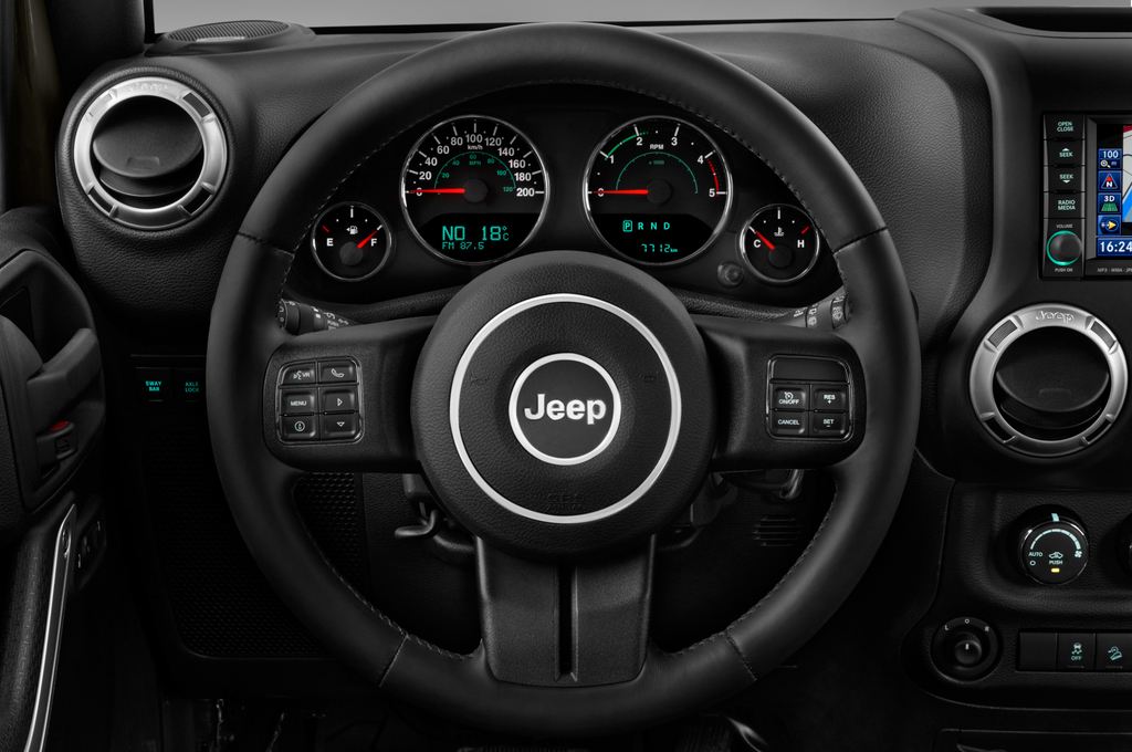 Jeep Wrangler Unlimited (Baujahr 2016) Rubicon 5 Türen Lenkrad