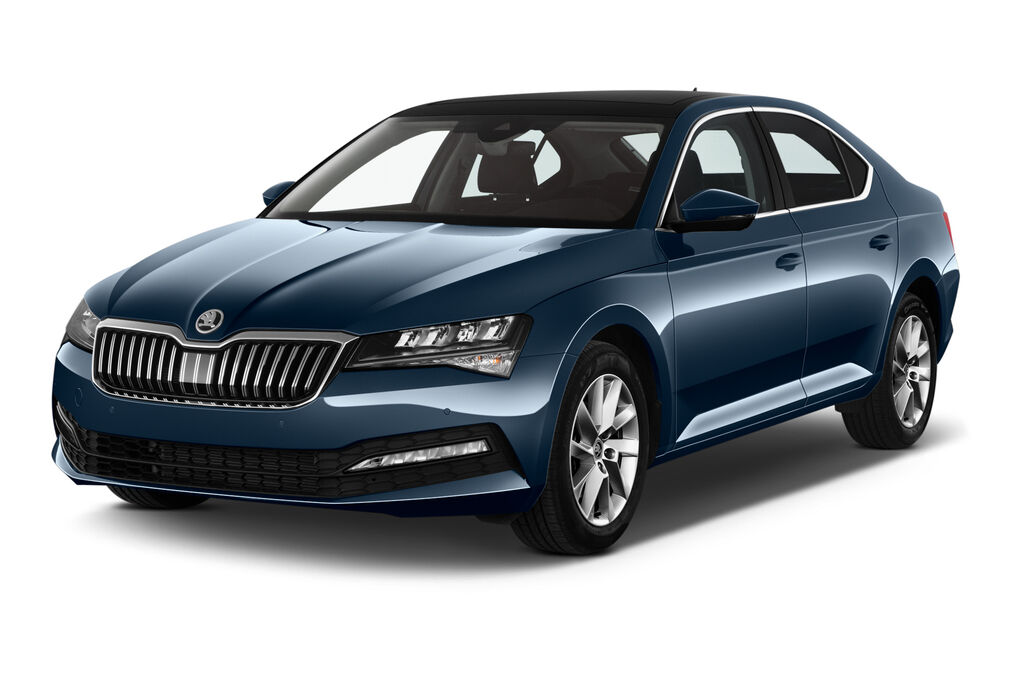 Skoda Superb (Baujahr 2020) Ambition 5 Türen seitlich vorne