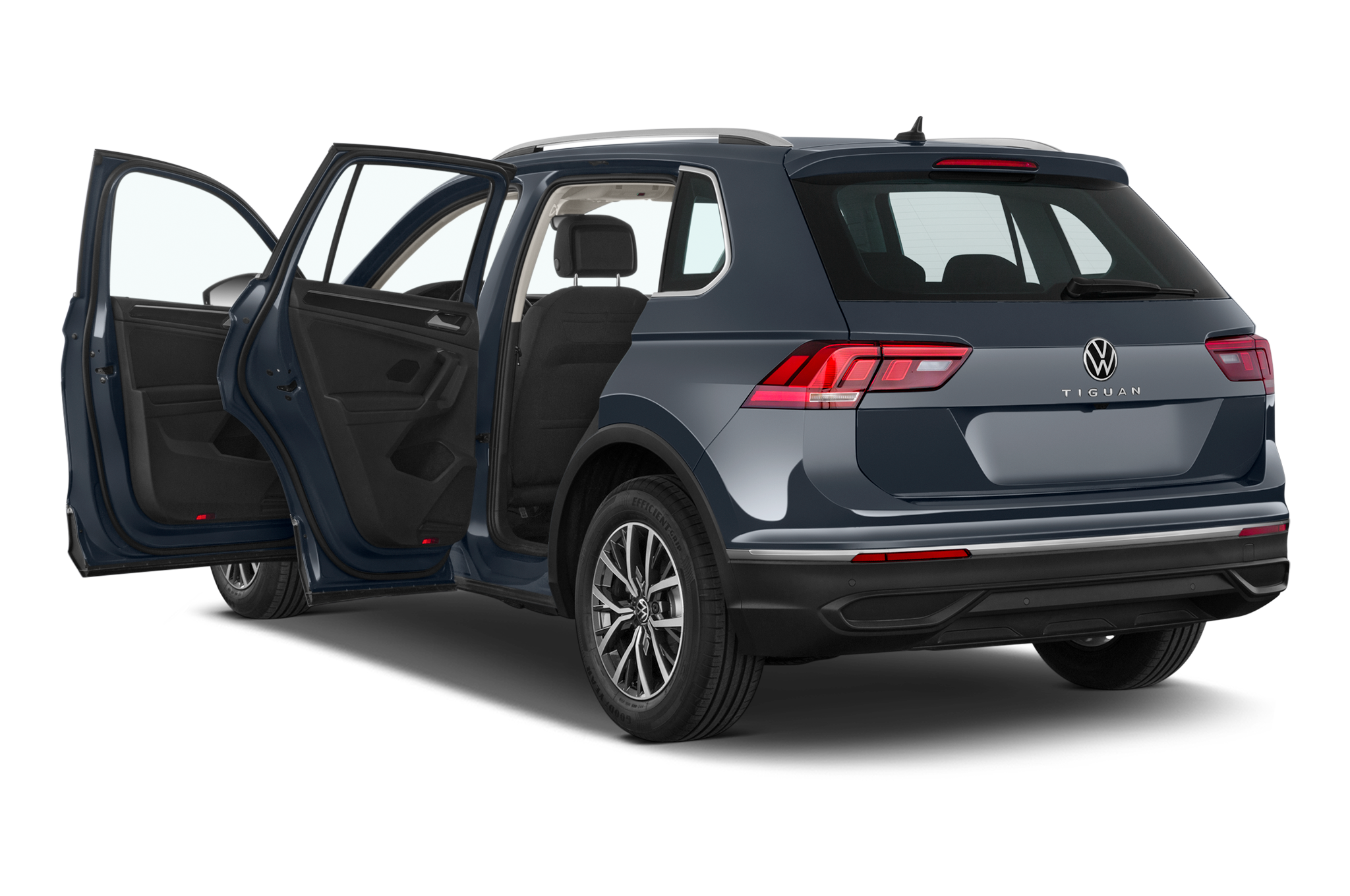 Volkswagen Tiguan (Baujahr 2021) Elegance 5 Türen Tür geöffnet
