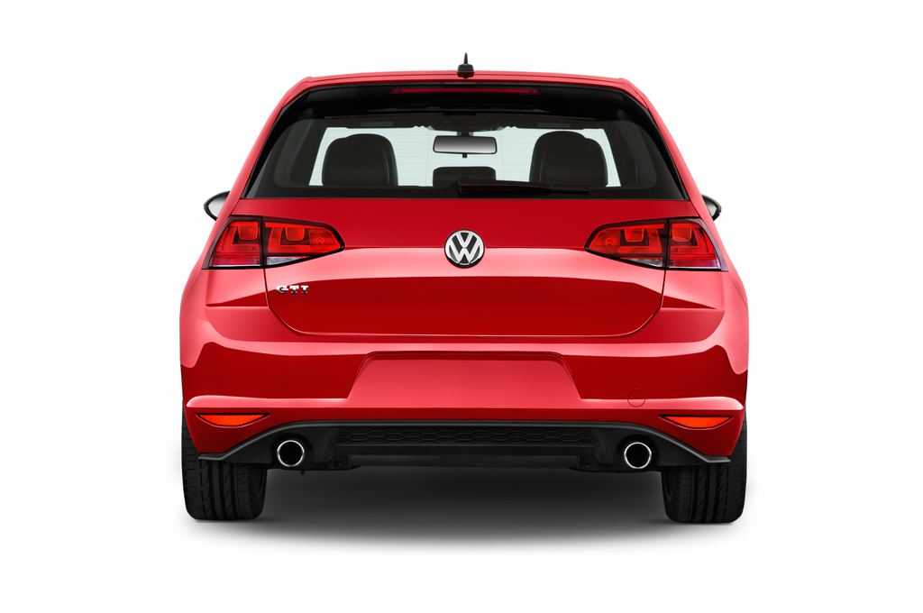 Volkswagen Golf (Baujahr 2015) Gti 3 Türen Heckansicht