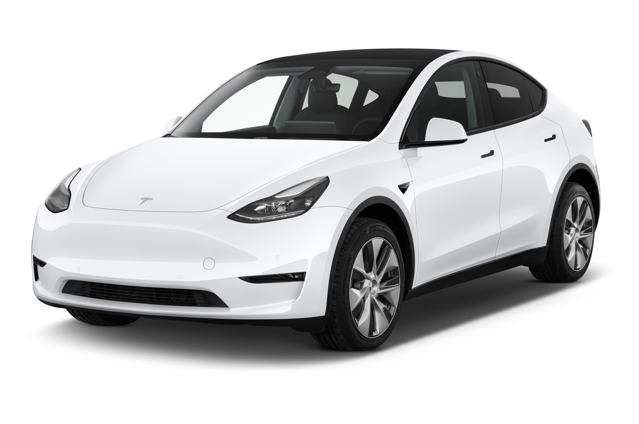 Tesla Model Y (Baujahr 2022) Long Range AWD 5 Türen seitlich vorne